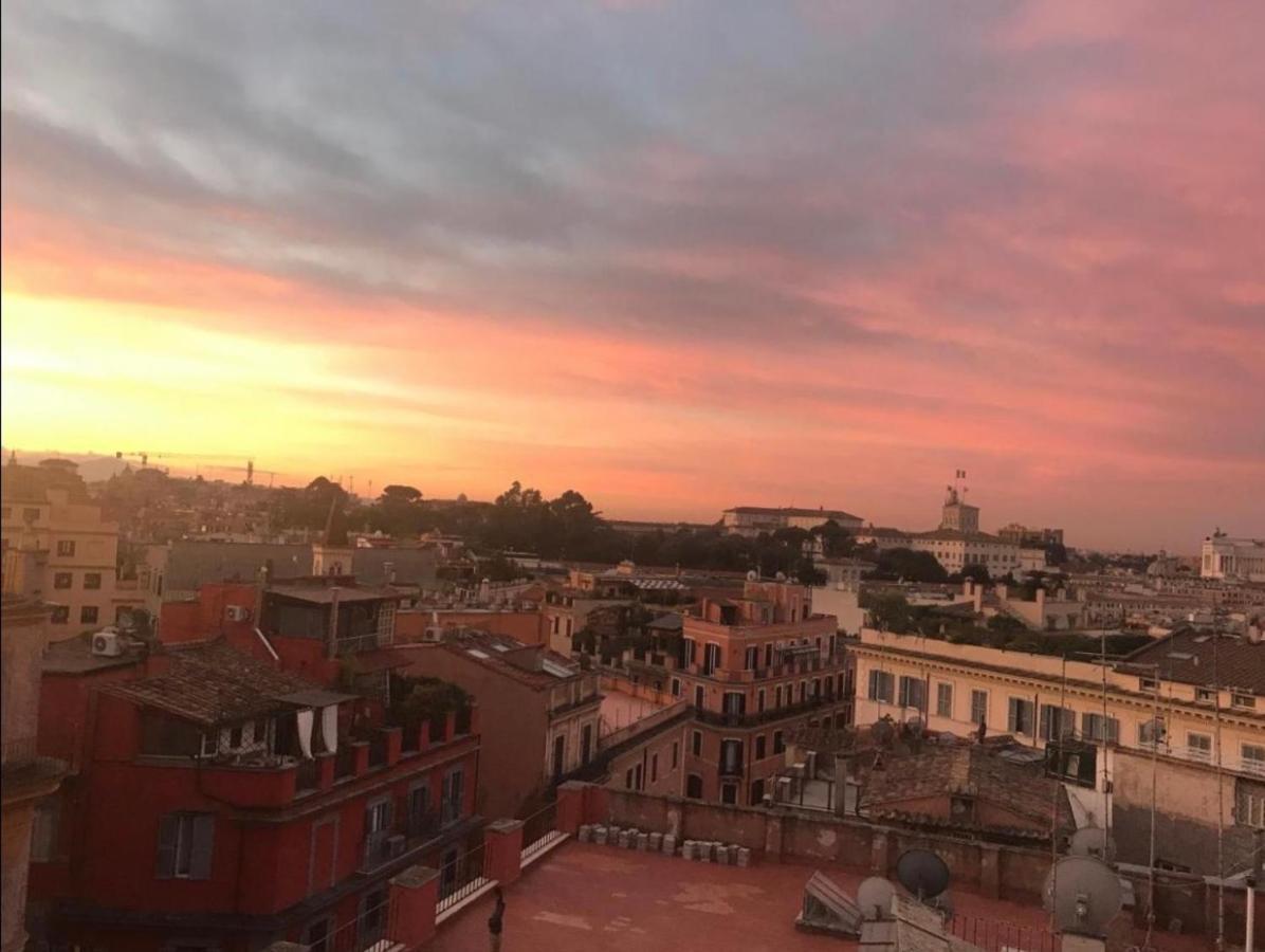 Spanish Steps Rome View Luaran gambar