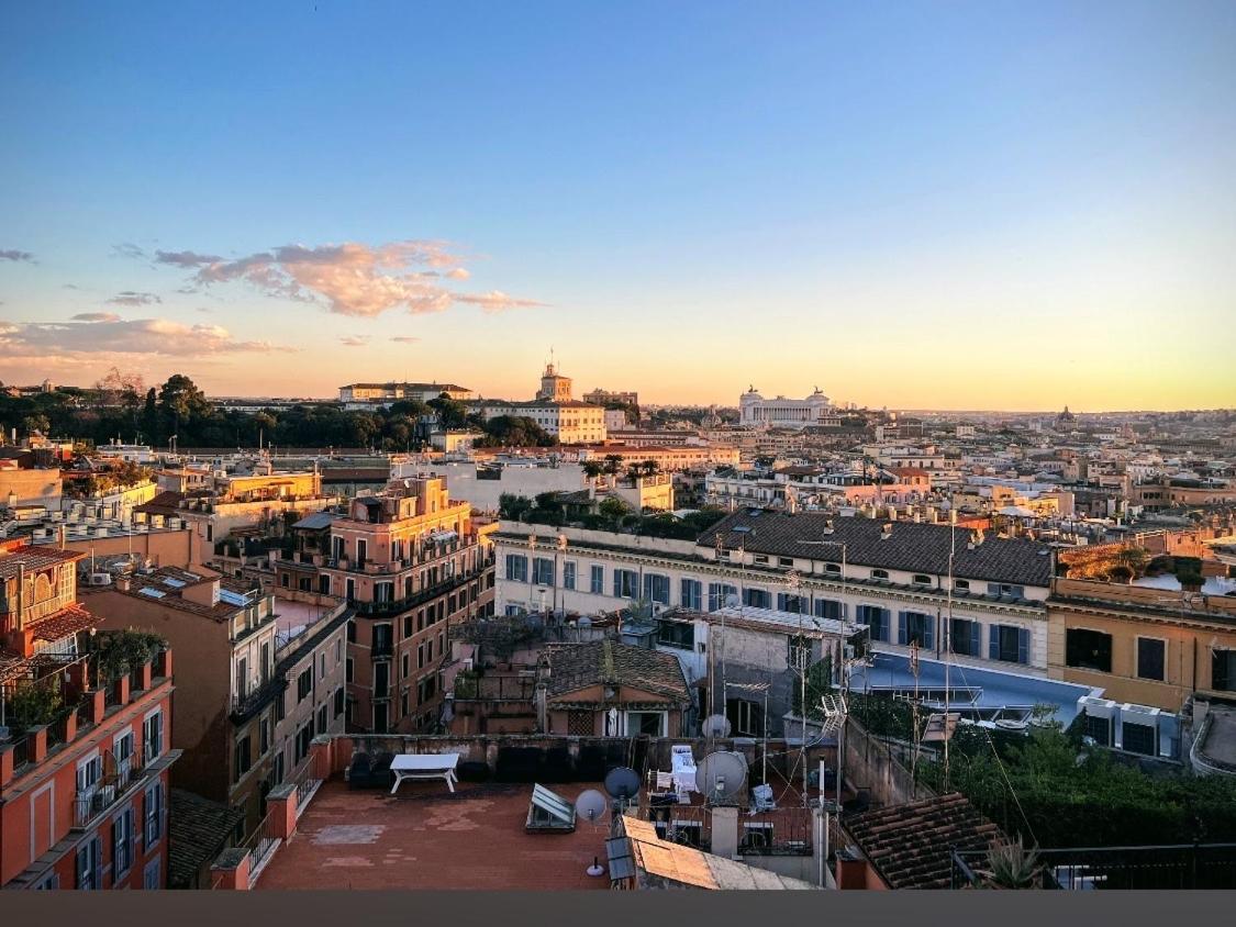 Spanish Steps Rome View Luaran gambar