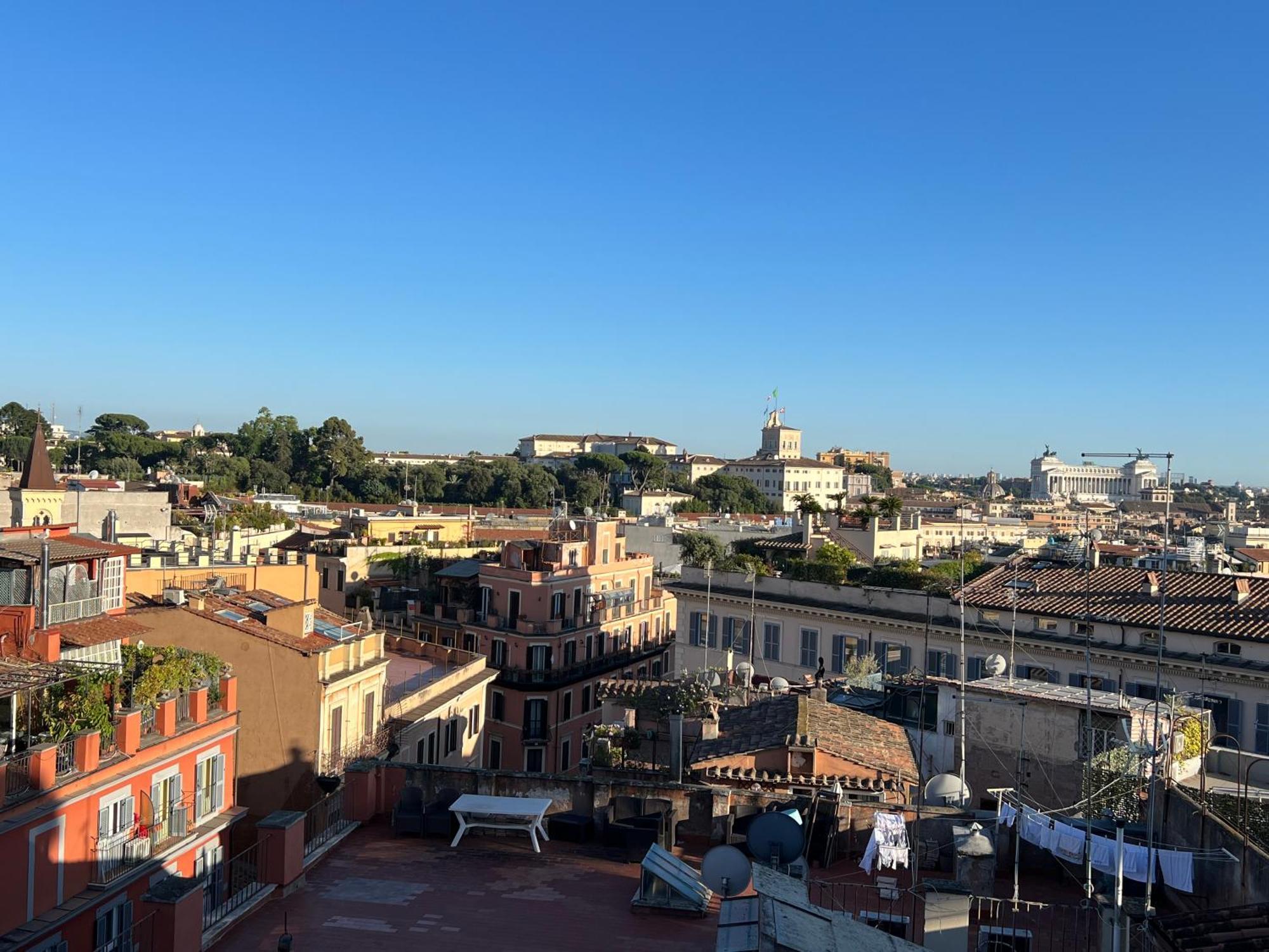 Spanish Steps Rome View Luaran gambar